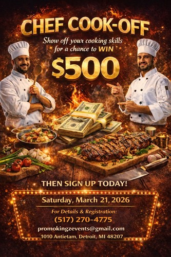 Harlem Nights R&B Bingo/Chef Cook-Off image