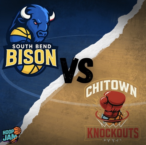 🦬 South Bend Bison vs 🥊 Chitown Knockouts | HoopJam 3v3 Showdown 🏀🔥 poster
