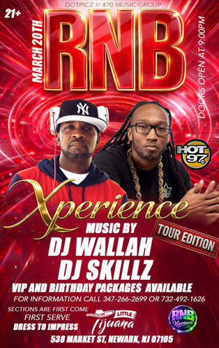 R&B Xpierence poster