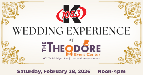 K105.3 Wedding Experience at The Theodore poster